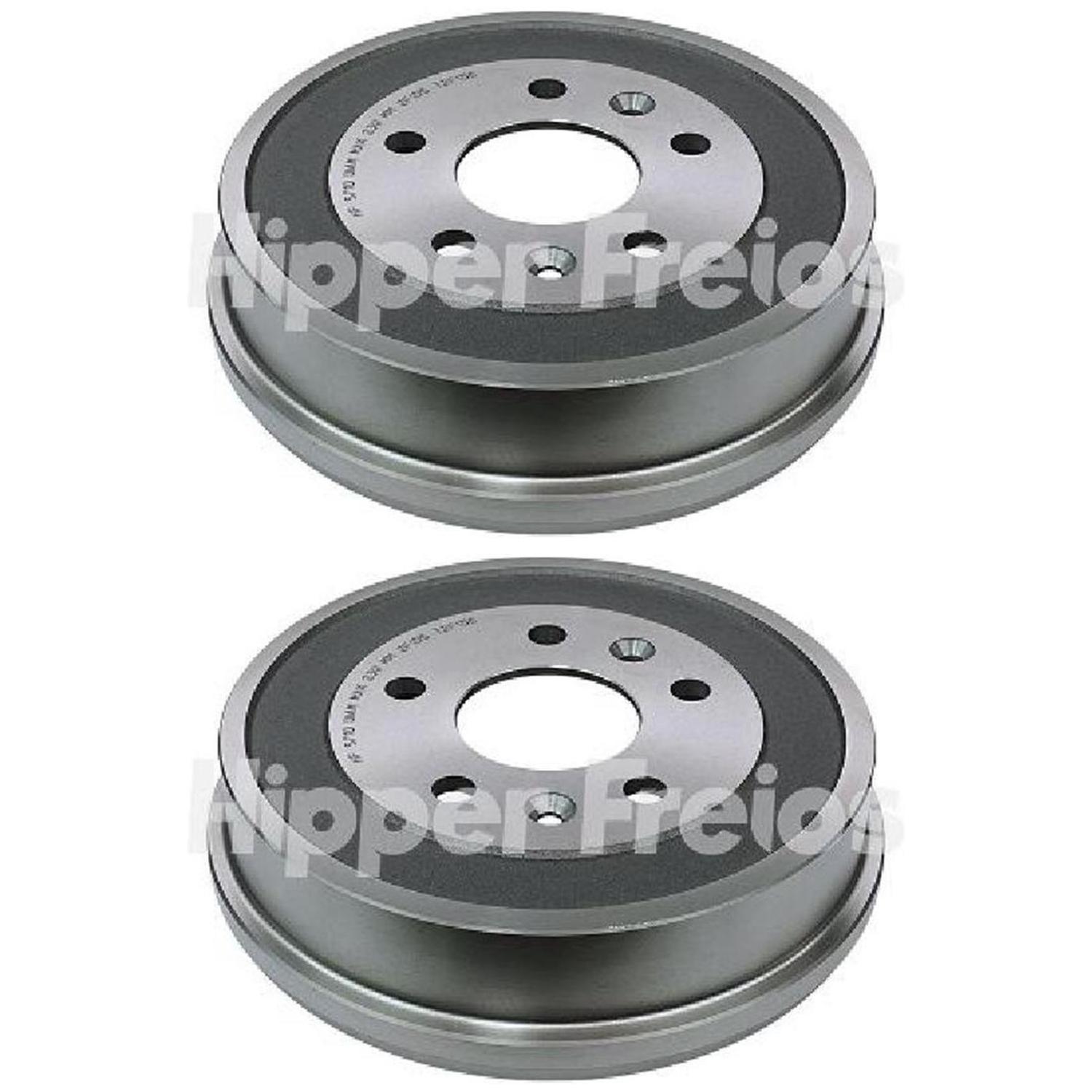 Par Tambor de Freio Traseiro para Renault Captur e Duster - Hipper Freios - HF 571D