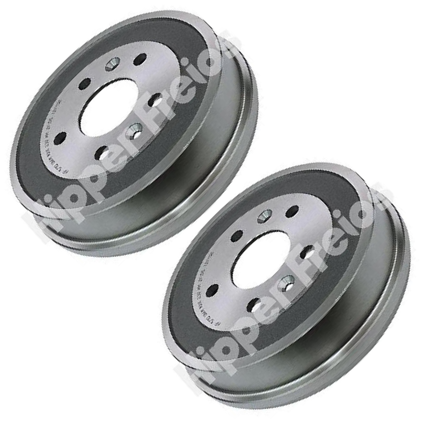 Par Tambor de Freio Traseiro para Renault Captur e Duster - Hipper Freios - HF 571D