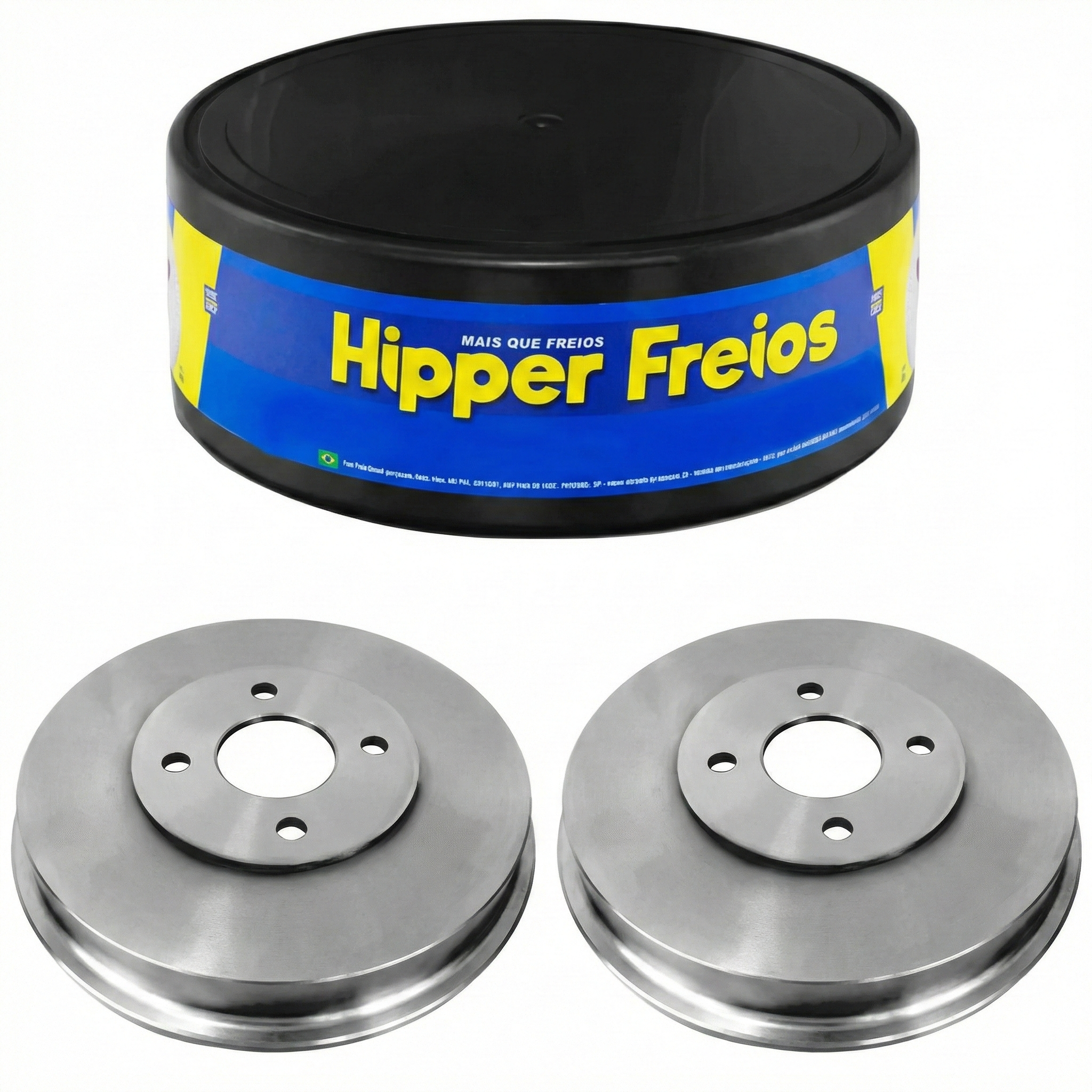 Par Tambor Freio Traseiro - Hipper Freios - HF 65C