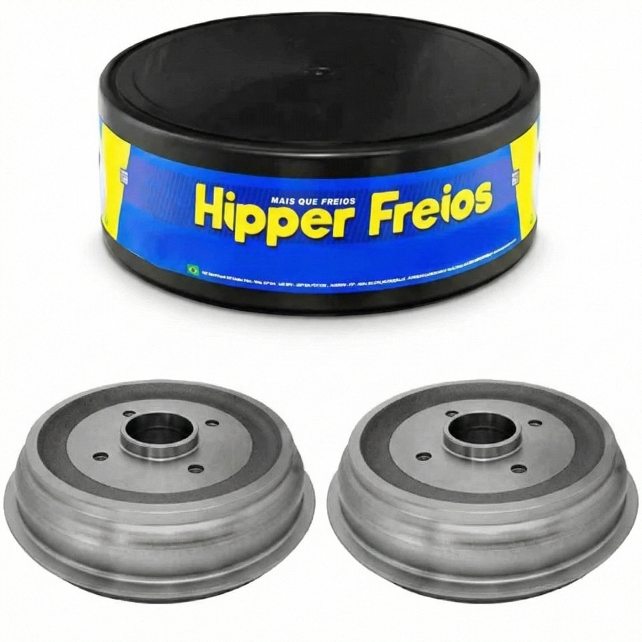 Par Tambor Freio Traseiro - Hipper Freios - HF 733A