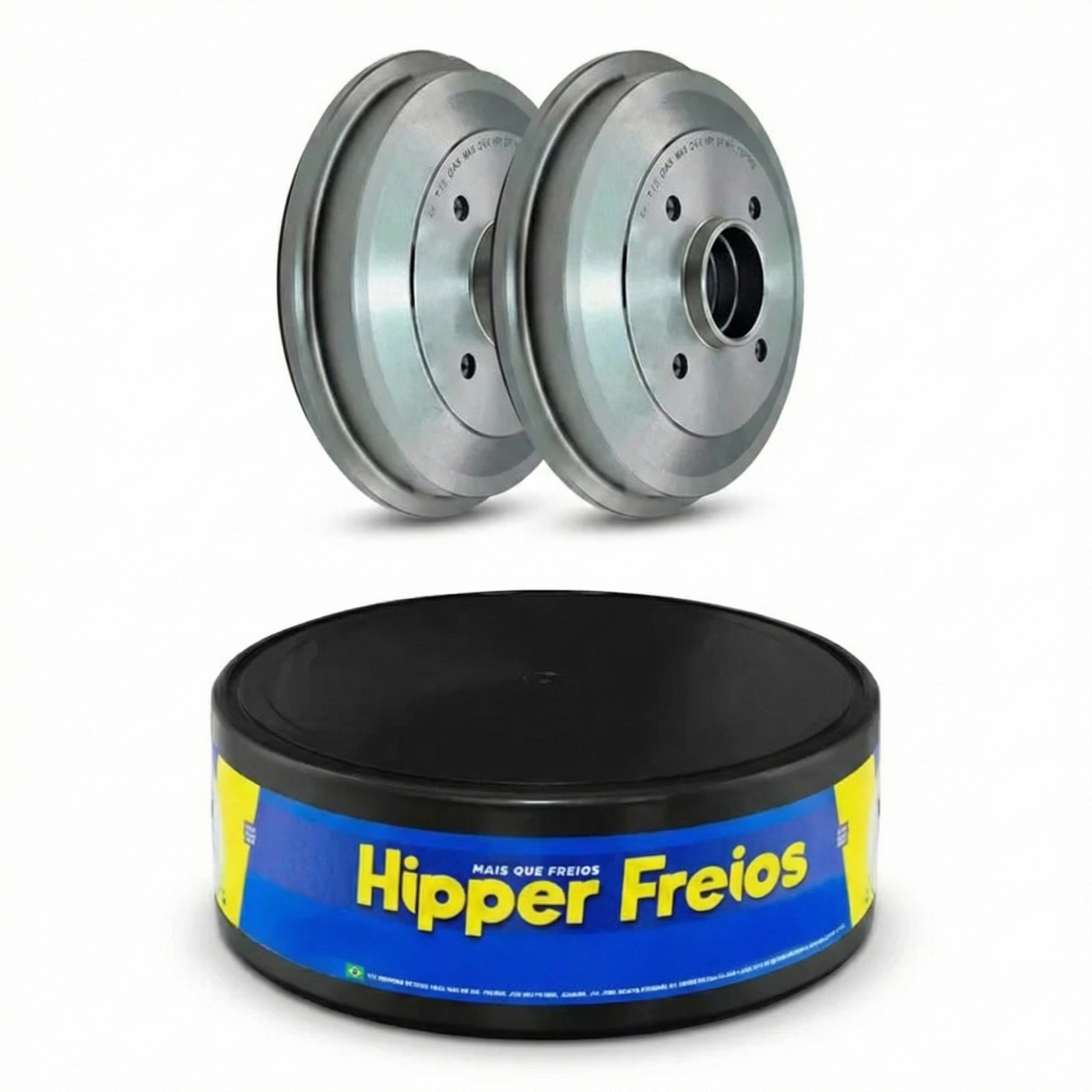 Par Tambor Freio Traseiro - Hipper Freios - HF 735
