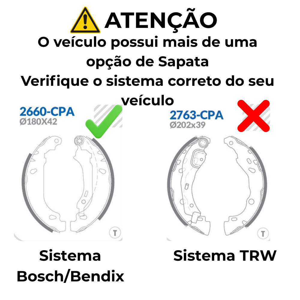 Sapata Freio - Cobreq - 2660-CPA