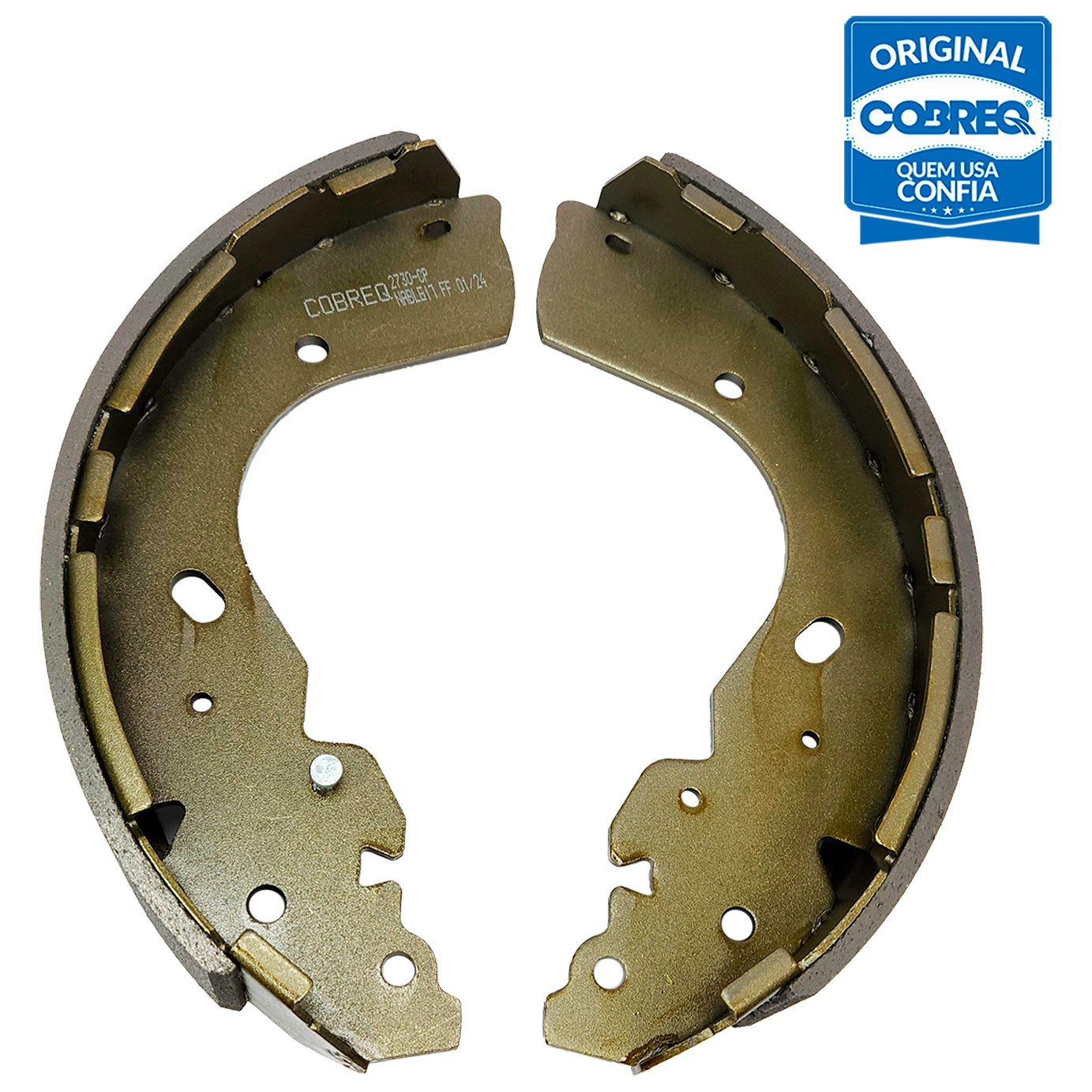 Sapata de Freio Traseira para Ford Ranger e Nissan Frontier - Cobreq - 2730-CP