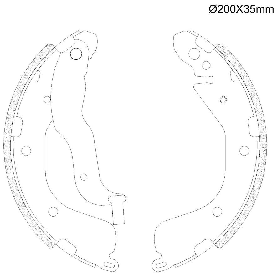 Sapata de Freio para Chevrolet Onix e Onix Plus - Fras-le - CB/508-CPA