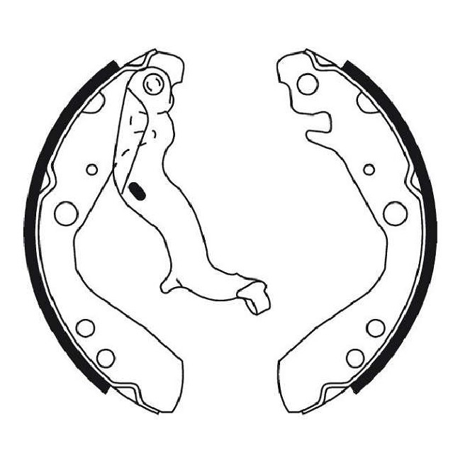 Sapata de Freio para Honda FIT - Syl - 203801