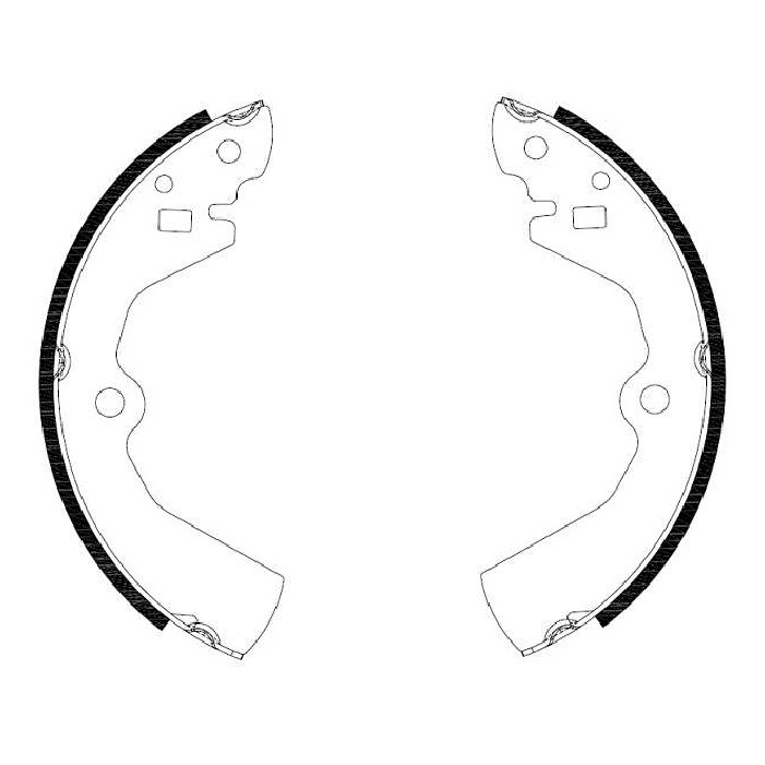 Sapata de Freio para Nissan Maxima - Syl - 206800