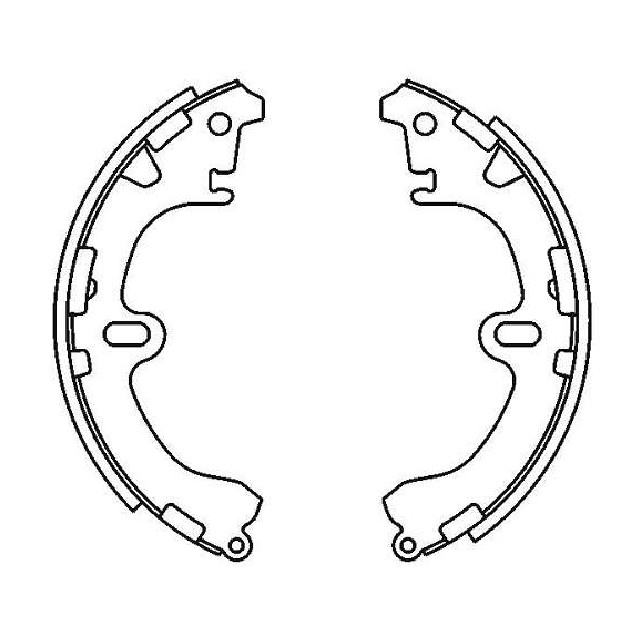 Sapata de Freio para Toyota Corolla - Syl - 208803