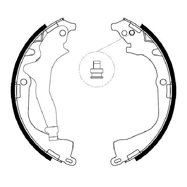 Sapata de Freio para Volkswagen Amarok - Syl - 209001