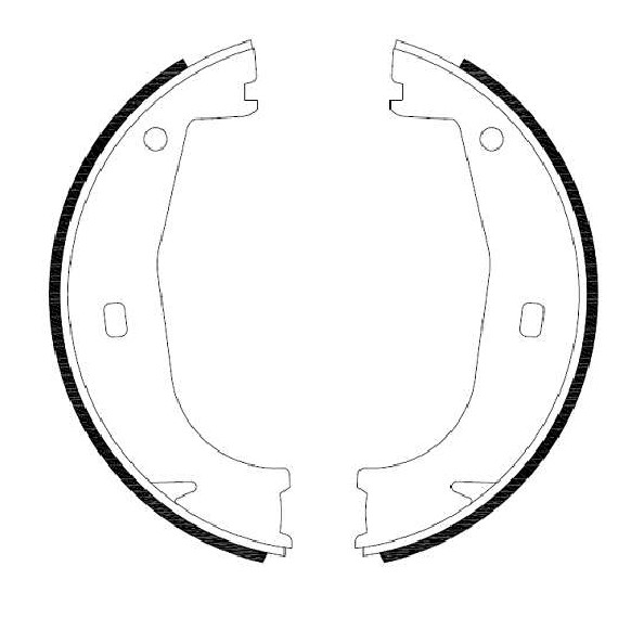 Sapata de Freio para BMW Z3 - Syl - 201301