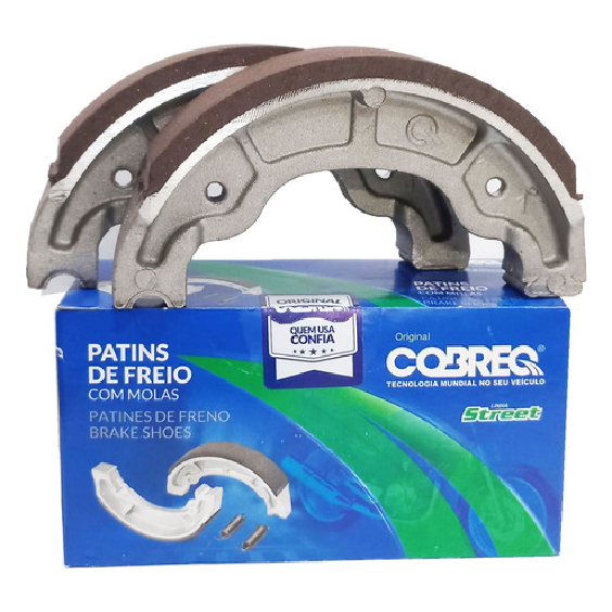 Sapata Freio Dianteira ou Traseira - Cobreq - 0307-CP