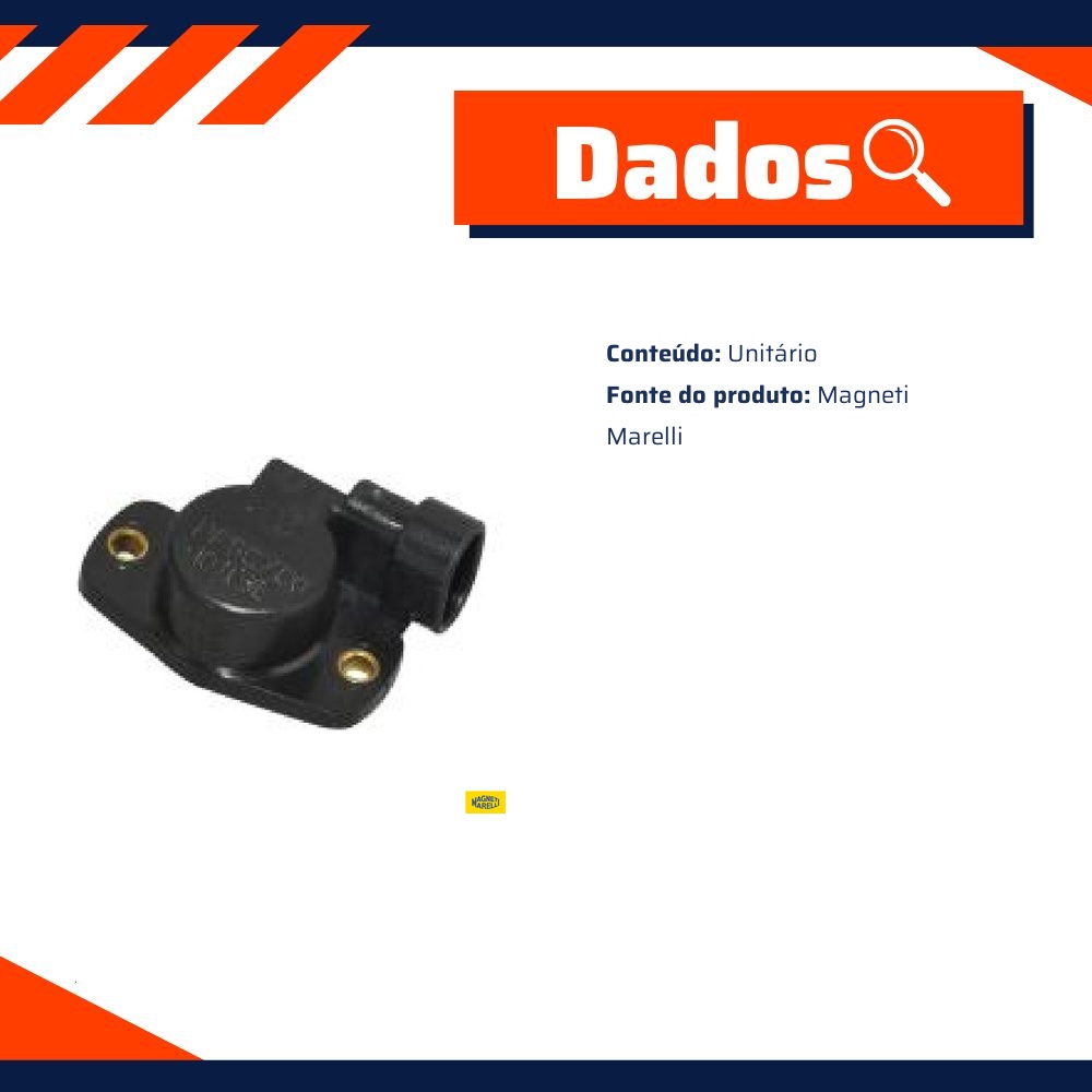 Sensor De Posição De Borboleta - Magneti Marelli - 40416002RI