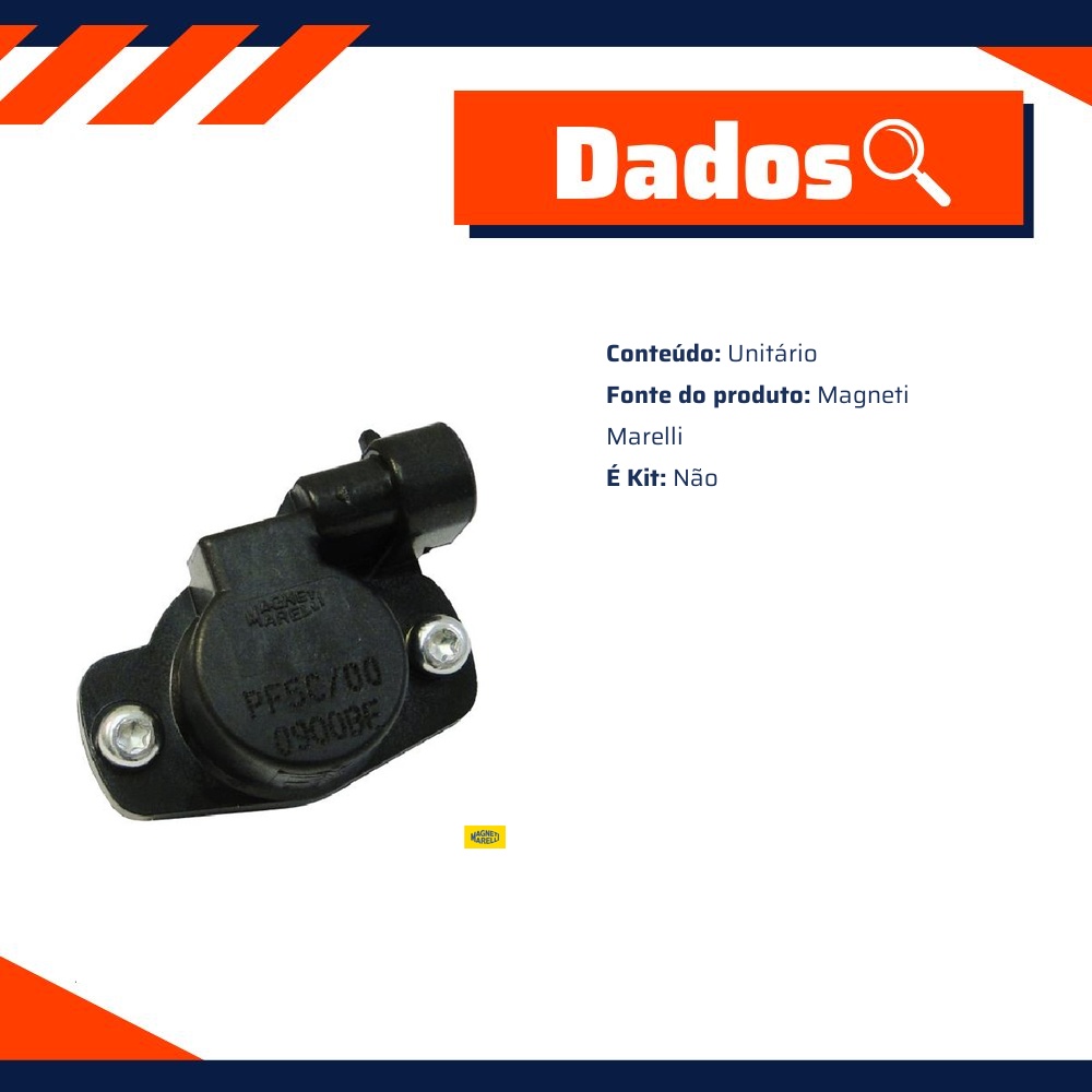 Sensor De Posição De Borboleta - Magneti Marelli - 40415902RI