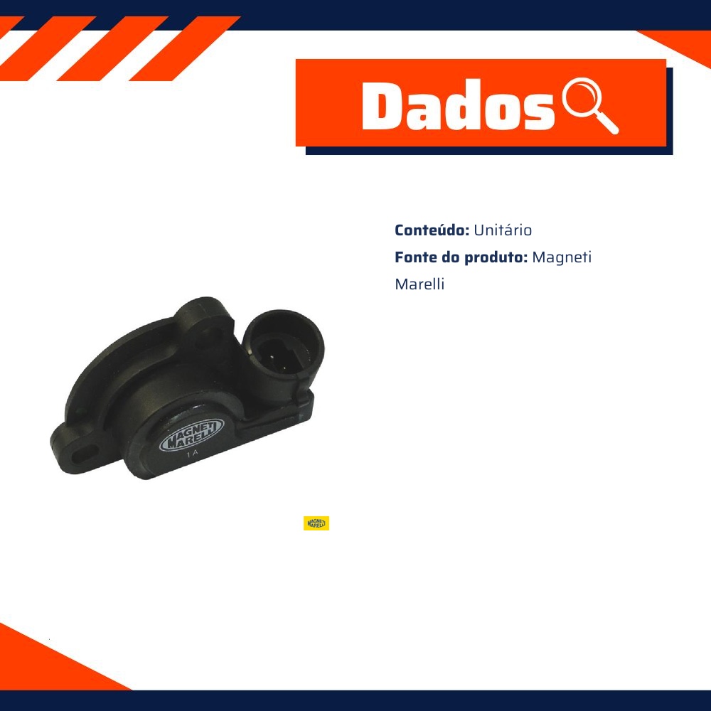 Sensor De Posição De Borboleta - Magneti Marelli - 40421902RI