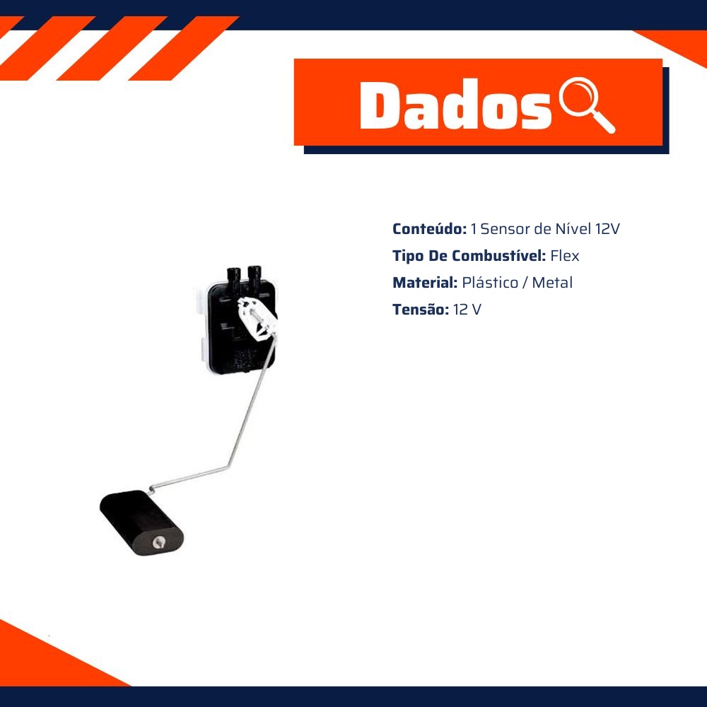 Sensor Nível 12V - Bosch - F 000 TE1 08S