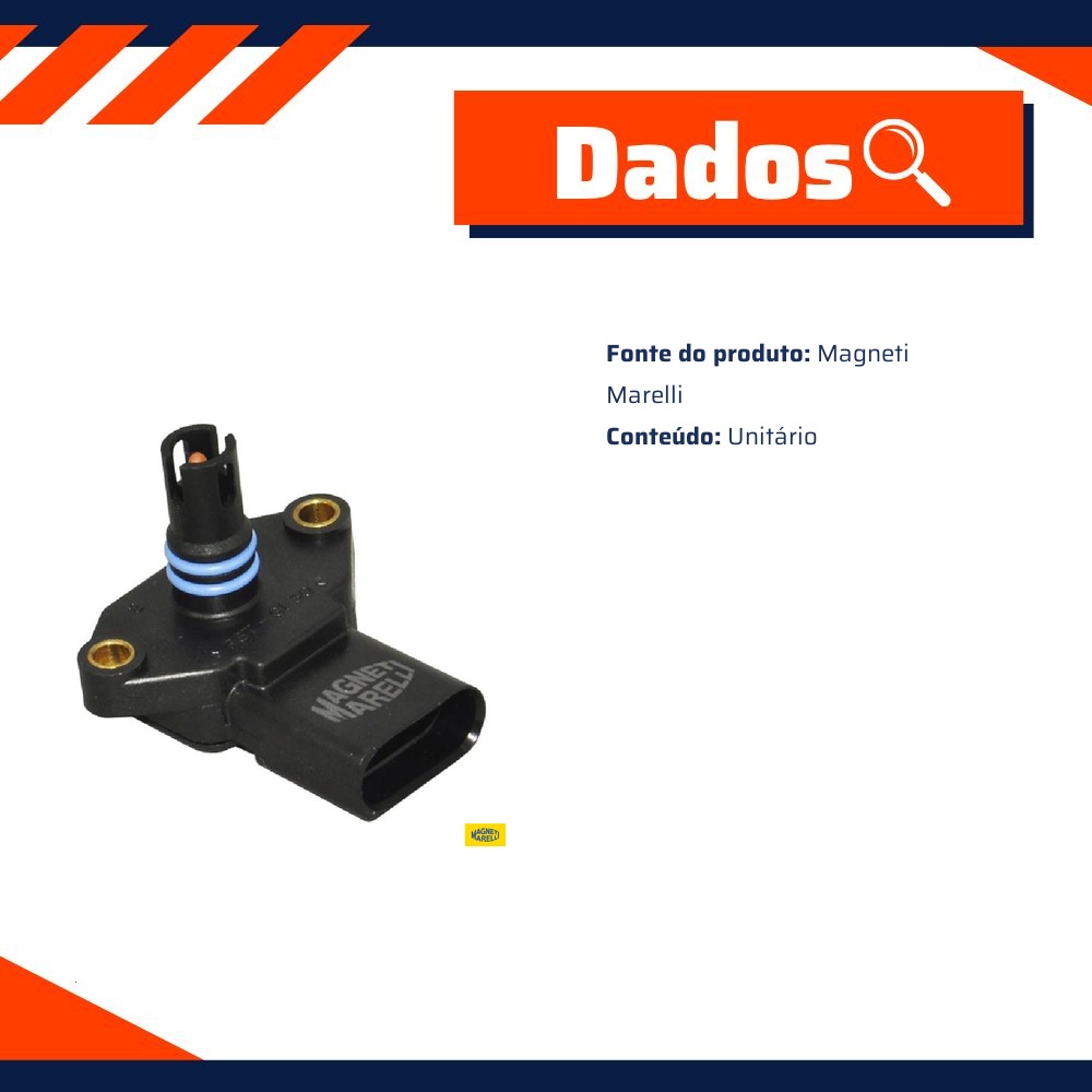 Sensor De Temperatura Do Ar - Magneti Marelli - 50202402RI