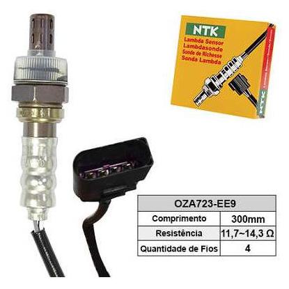 Sonda Lambda 12V - NTK - OZA723-EE9