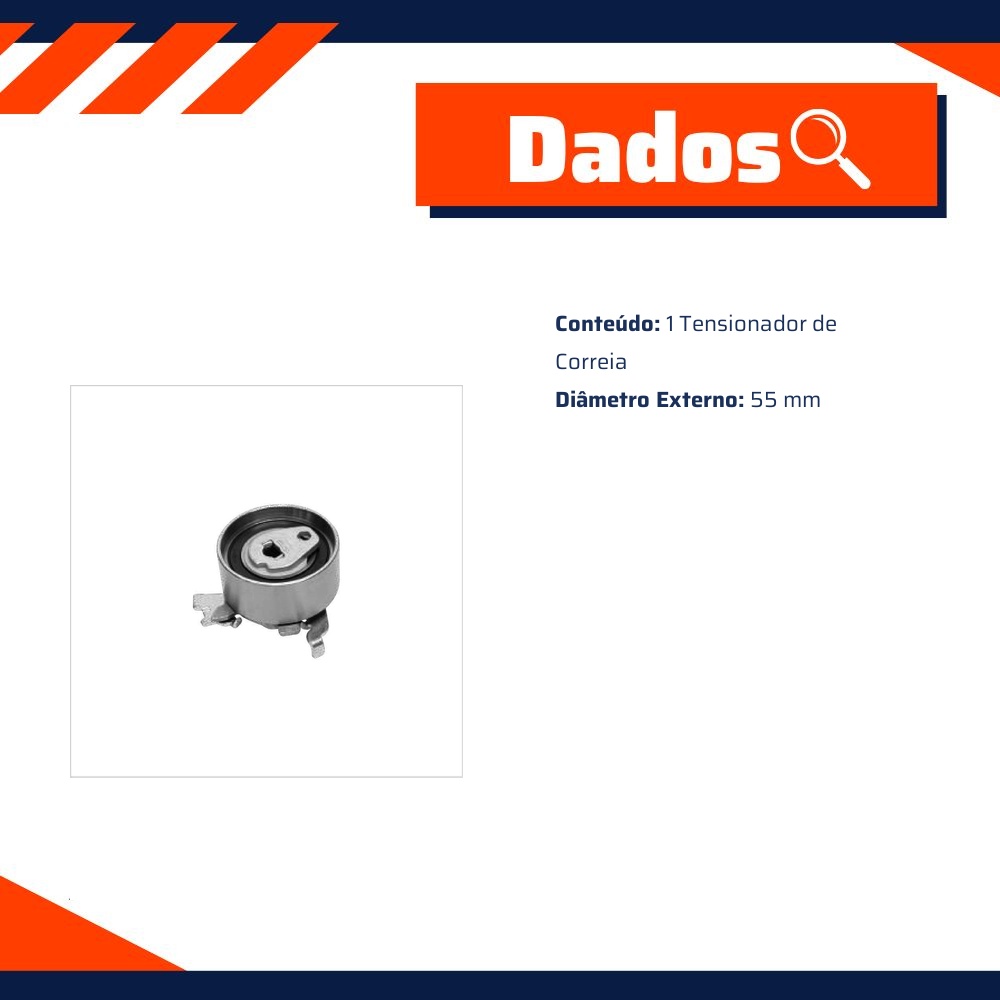 Tensionador Correia - SKF - VKM 15202 L