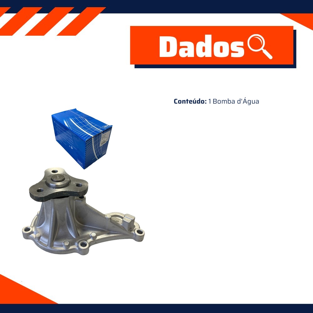 Bomba D'Água para Honda HR-V - SKF - VKPC 490002