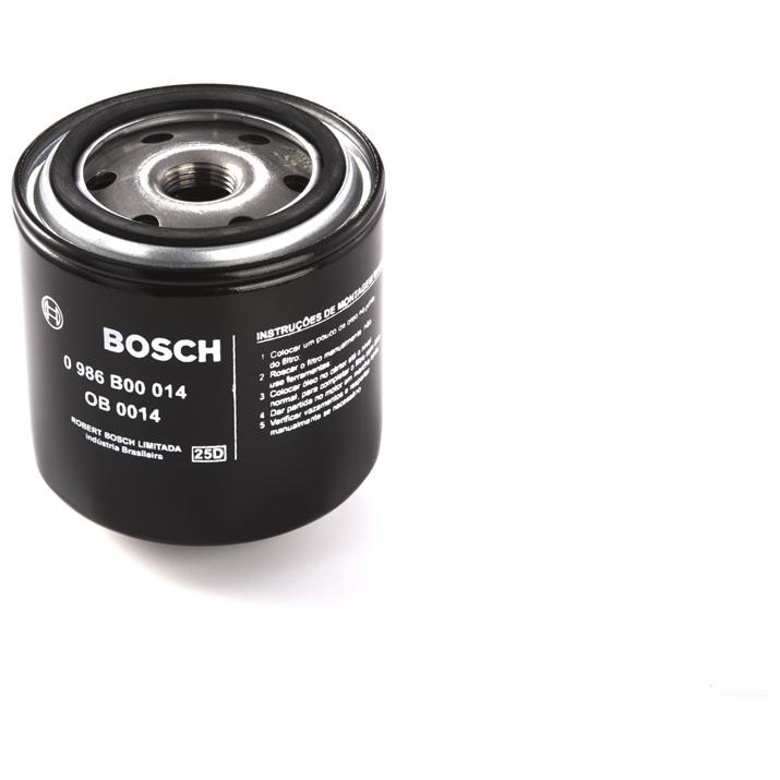 Filtro de Óleo Lubrificante - Bosch - 0 986 B00 014