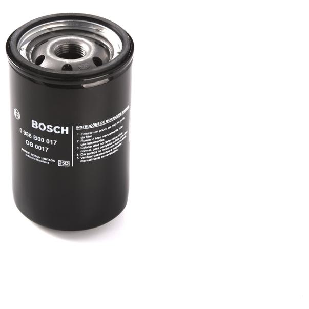 Filtro de Óleo Lubrificante - Bosch - 0 986 B00 017