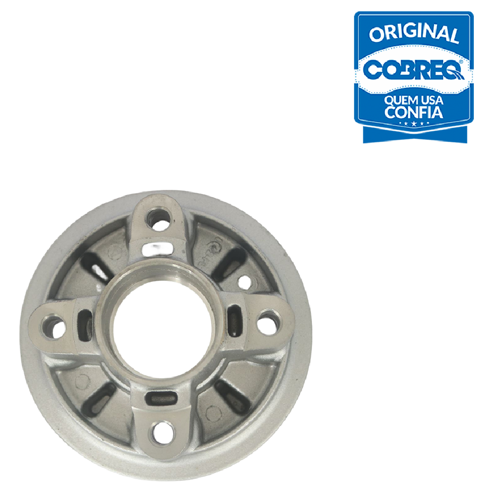 Flange do Cubo de Roda Traseiro sem Rolamento - Cobreq - 0002-FL