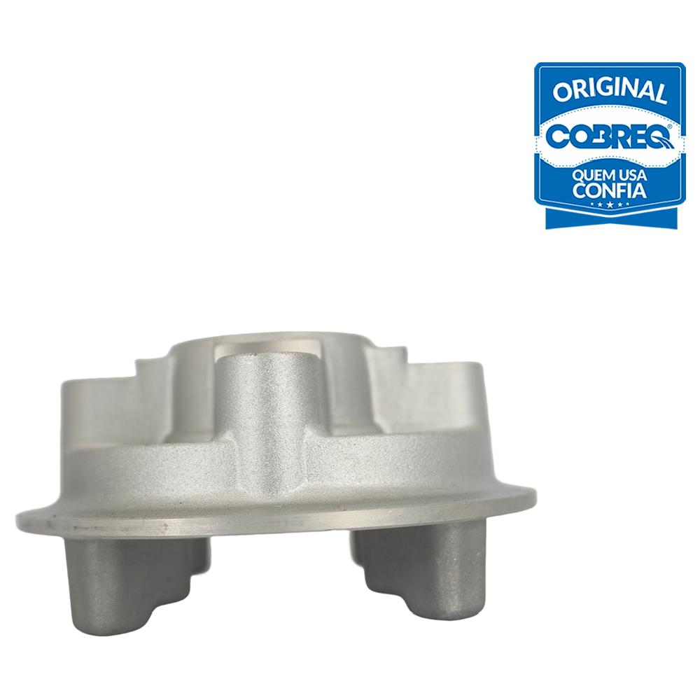 Flange do Cubo de Roda Traseiro sem Rolamento - Cobreq - 0002-FL