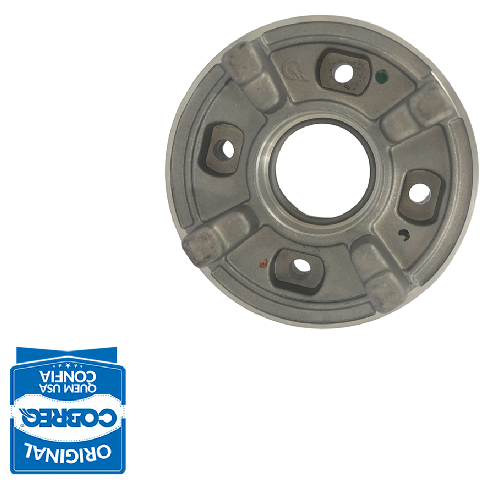Flange do Cubo de Roda Traseiro sem Rolamento - Cobreq - 0002-FL
