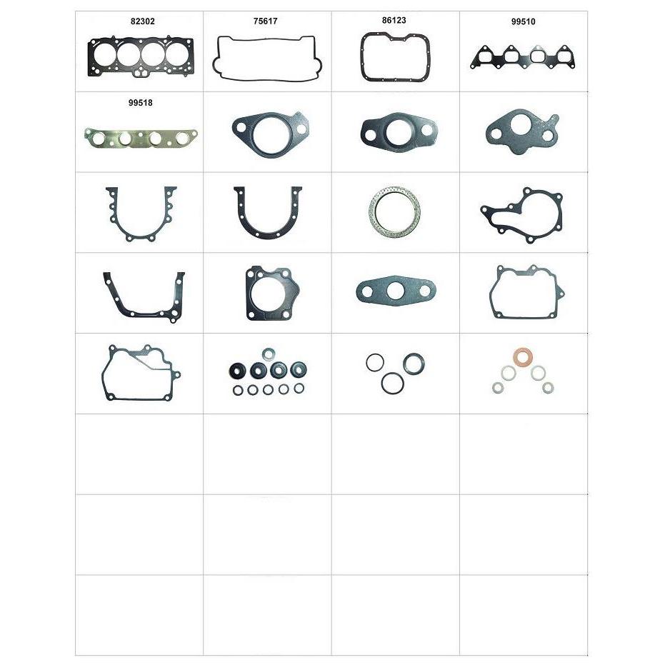 Jogo de Juntas do Motor para Toyota Corolla - Sabó - 80375