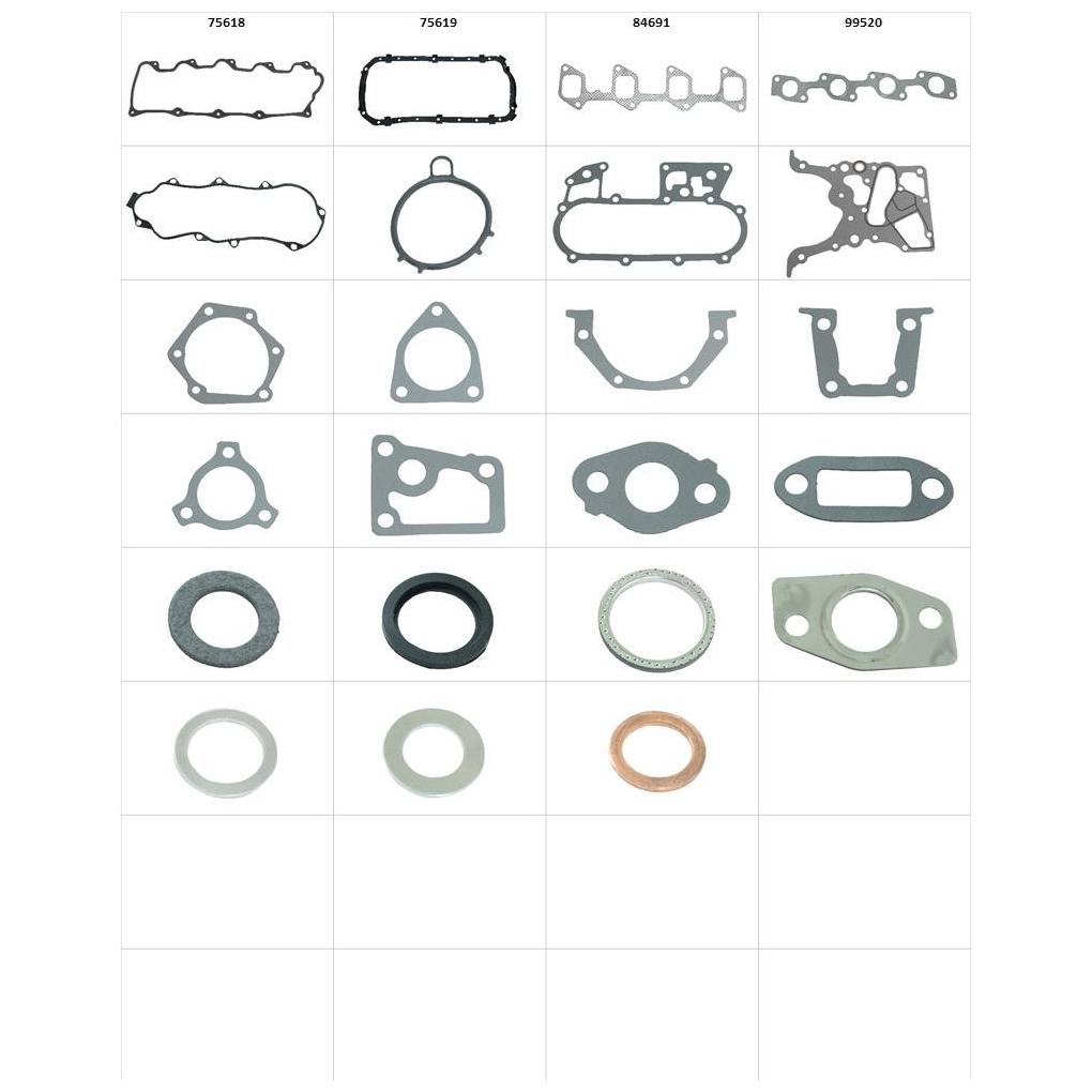 Jogo de Juntas do Motor para Toyota Hilux e Hilux SW4 - Sabó - 80374