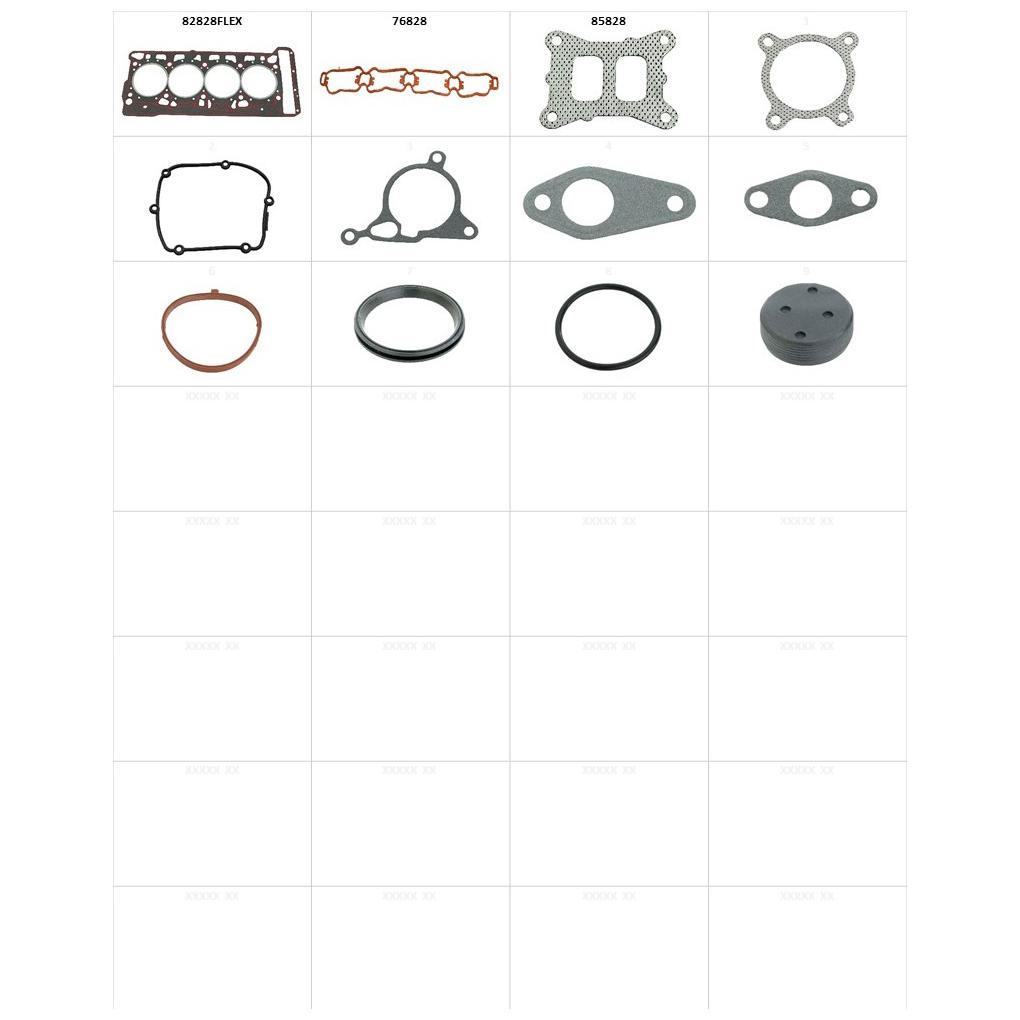 Jogo de Juntas do Motor para Volkswagen Jetta - Sabó - 79828FLEX
