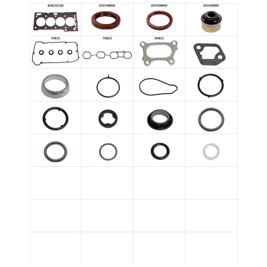 Jogo de Juntas do Motor - Sabó - 80821FLEXR
