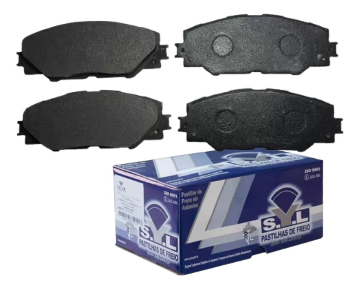 Jogo de Pastilhas de Freio Dianteira para Toyota RAV4 - Syl - 3389