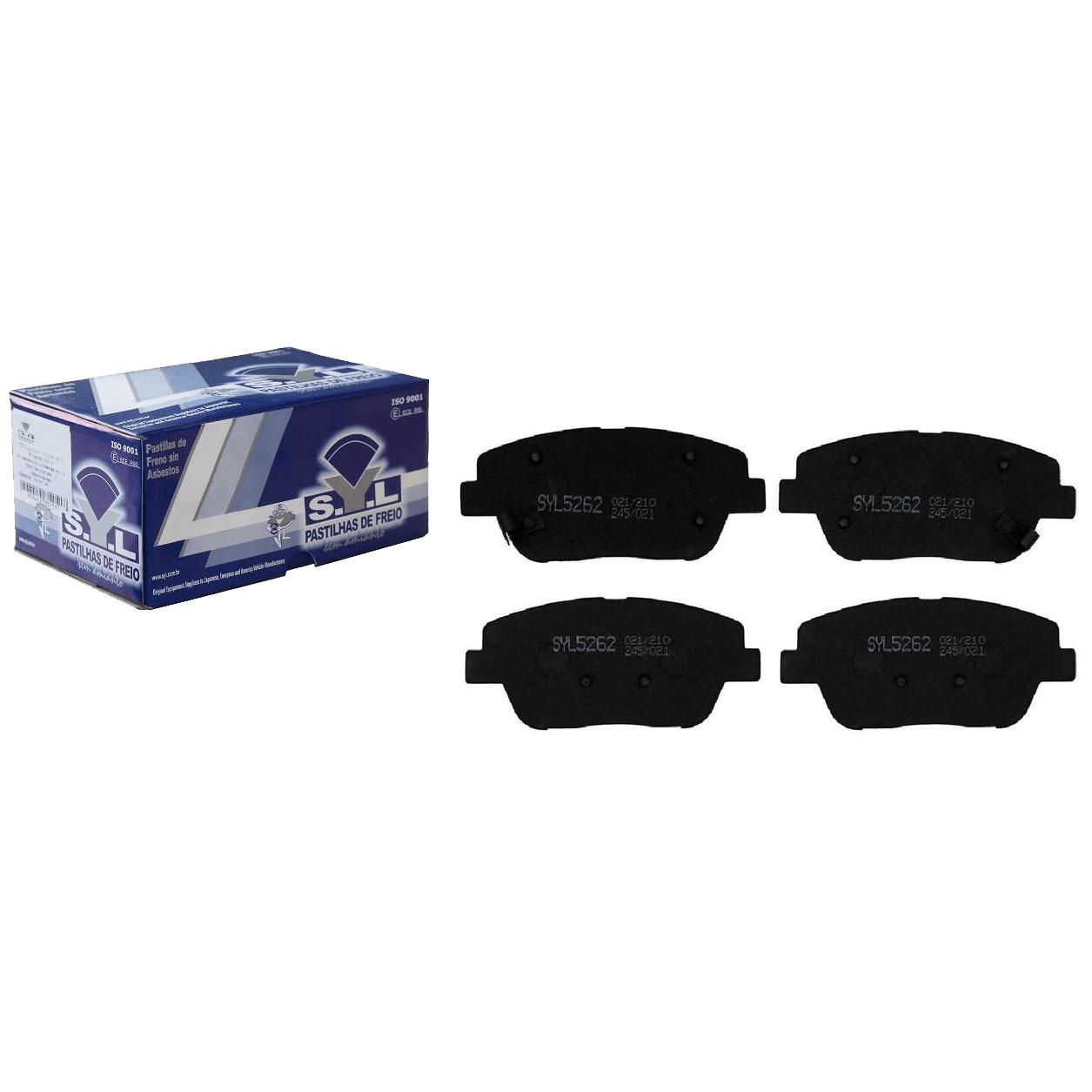 Jogo de Pastilhas de Freio Dianteira para Hyundai Azera e KIA Optima - Syl - 5262