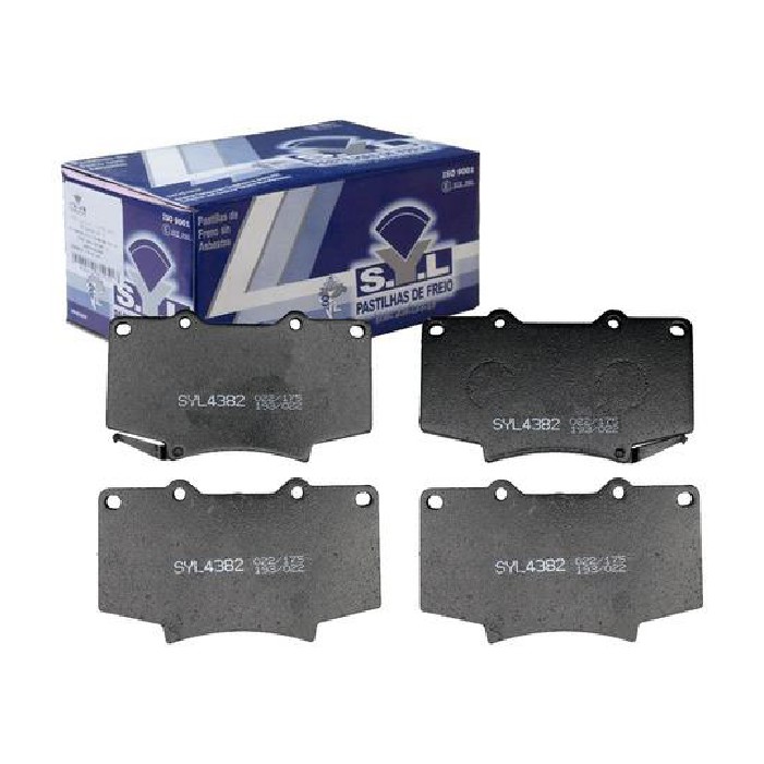Jogo de Pastilhas de Freio Dianteira para Toyota Hilux - Syl - 4382