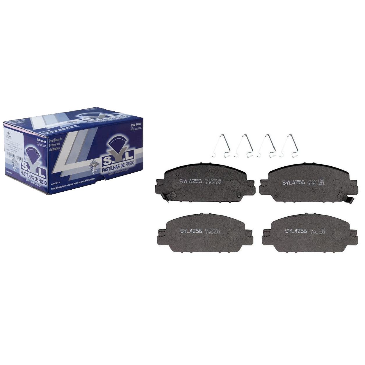 Jogo de Pastilhas de Freio Dianteira para Honda Civic - Syl - 4256