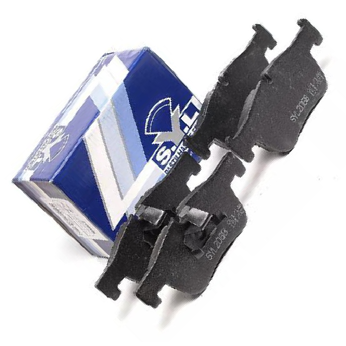 Jogo de Pastilhas de Freio Dianteira para BMW 118i e 320i - Syl - 2068