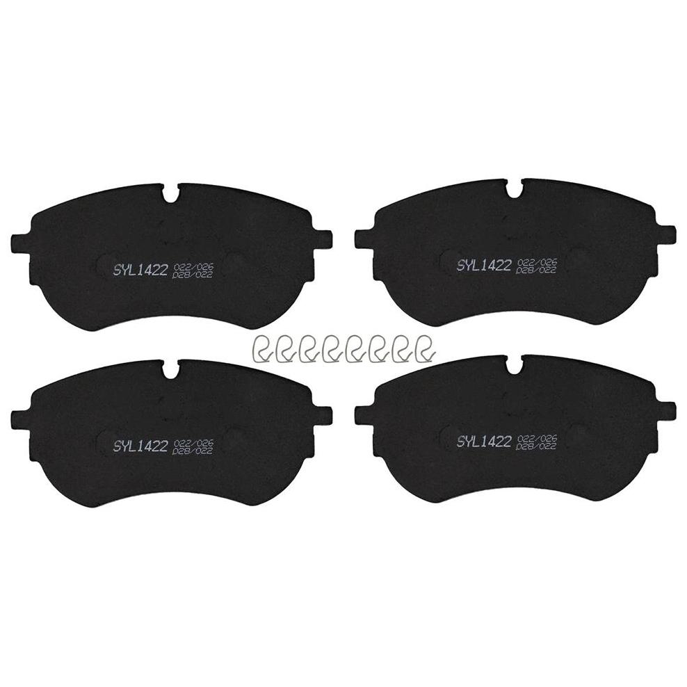 Jogo de Pastilhas de Freio Dianteira para Volkswagen Amarok - Syl - 1422