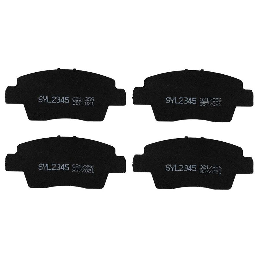 Jogo de Pastilhas de Freio Dianteira para Renault Kwid - Syl - 2345