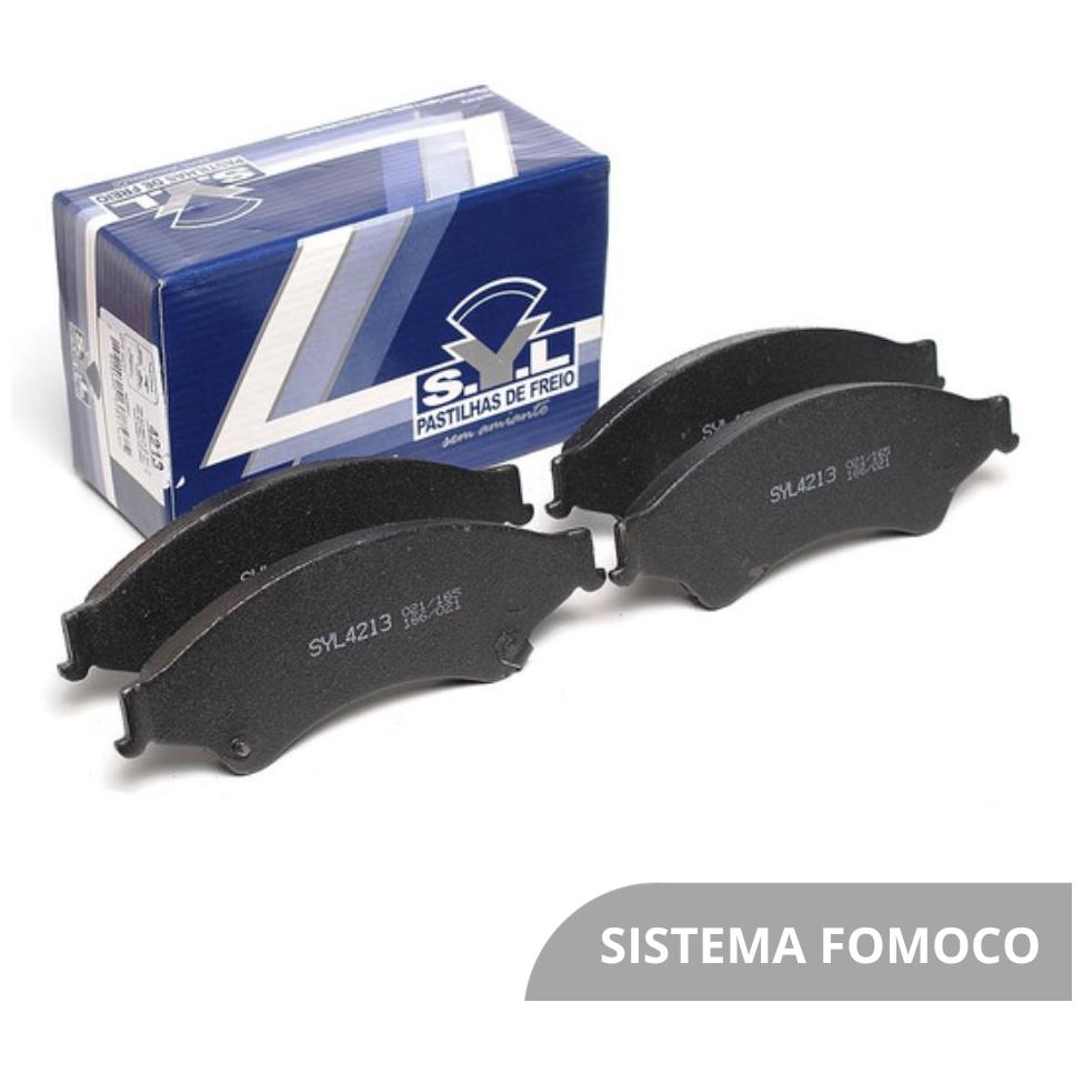 Jogo de Pastilhas de Freio Dianteira para Ford Ranger e Troller T4 - Syl - 4213
