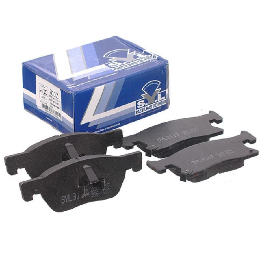 Jogo de Pastilhas de Freio Dianteira para Chevrolet Cruze - Syl - 3117