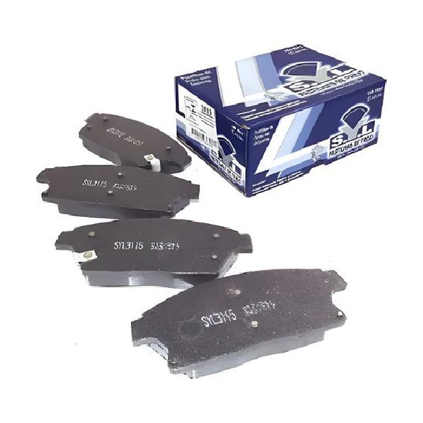 Jogo de Pastilhas de Freio Dianteira para Chevrolet Tracker - Syl - 3115