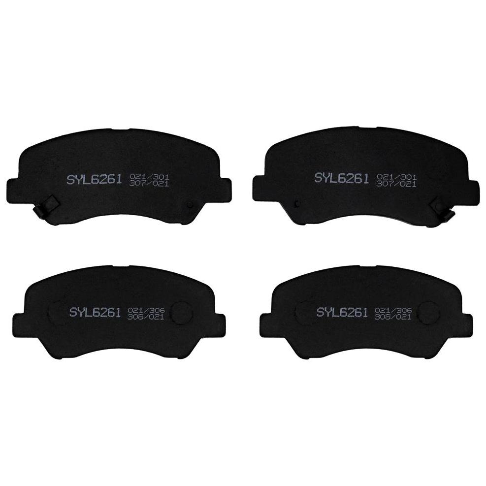 Jogo de Pastilhas de Freio Dianteira para Hyundai HB20 e HB20X - Syl - 6261