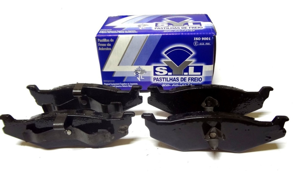 Jogo de Pastilhas de Freio Traseira para Chrysler 300M - Syl - 3122