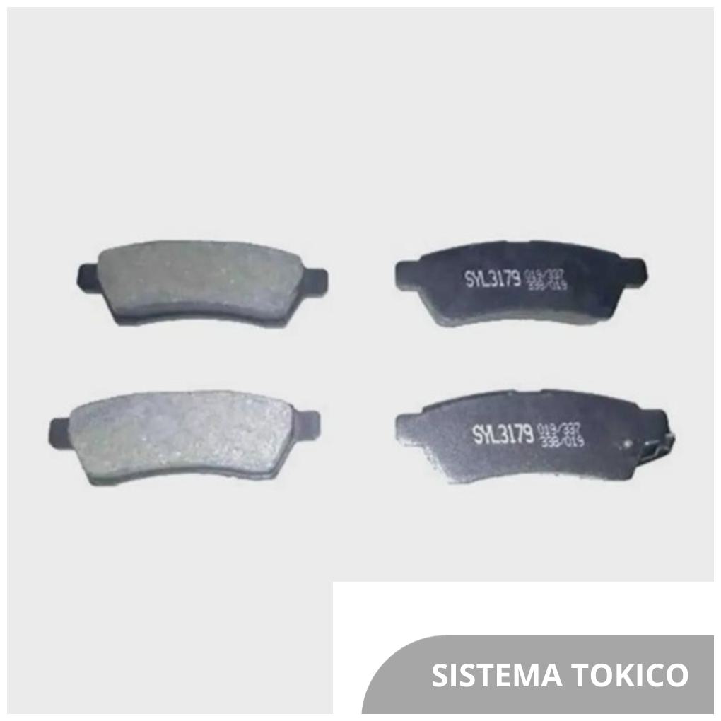 Jogo de Pastilhas de Freio Traseira para Nissan X-TERRA - Syl - 3179