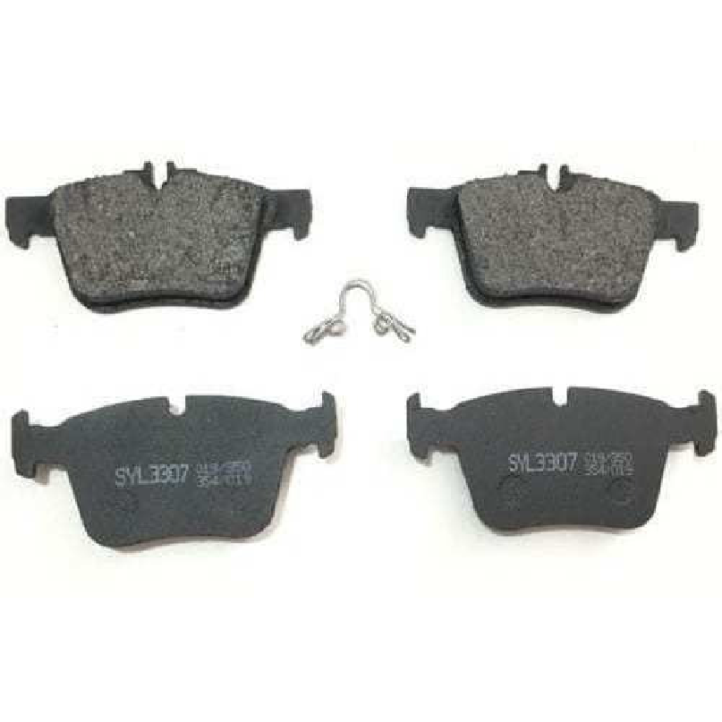 Jogo de Pastilhas de Freio Traseira para Mercedes-Benz C 180 e C 200 - Syl - 3307
