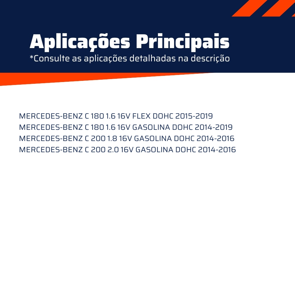 Jogo de Pastilhas de Freio Traseira para Mercedes-Benz C 180 e C 200 - Syl - 3307