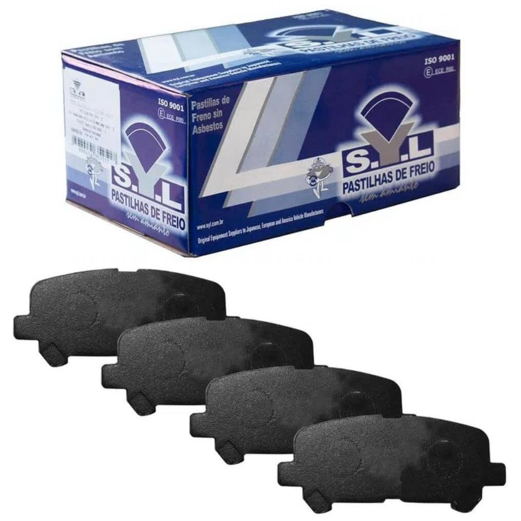 Jogo de Pastilhas de Freio Traseira para Chevrolet Trailblazer - Syl - 2116