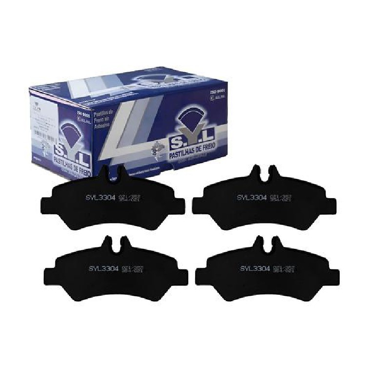 Jogo de Pastilhas de Freio Traseira para Mercedes-Benz Sprinter 311 e Sprinter 415 - Syl - 3304