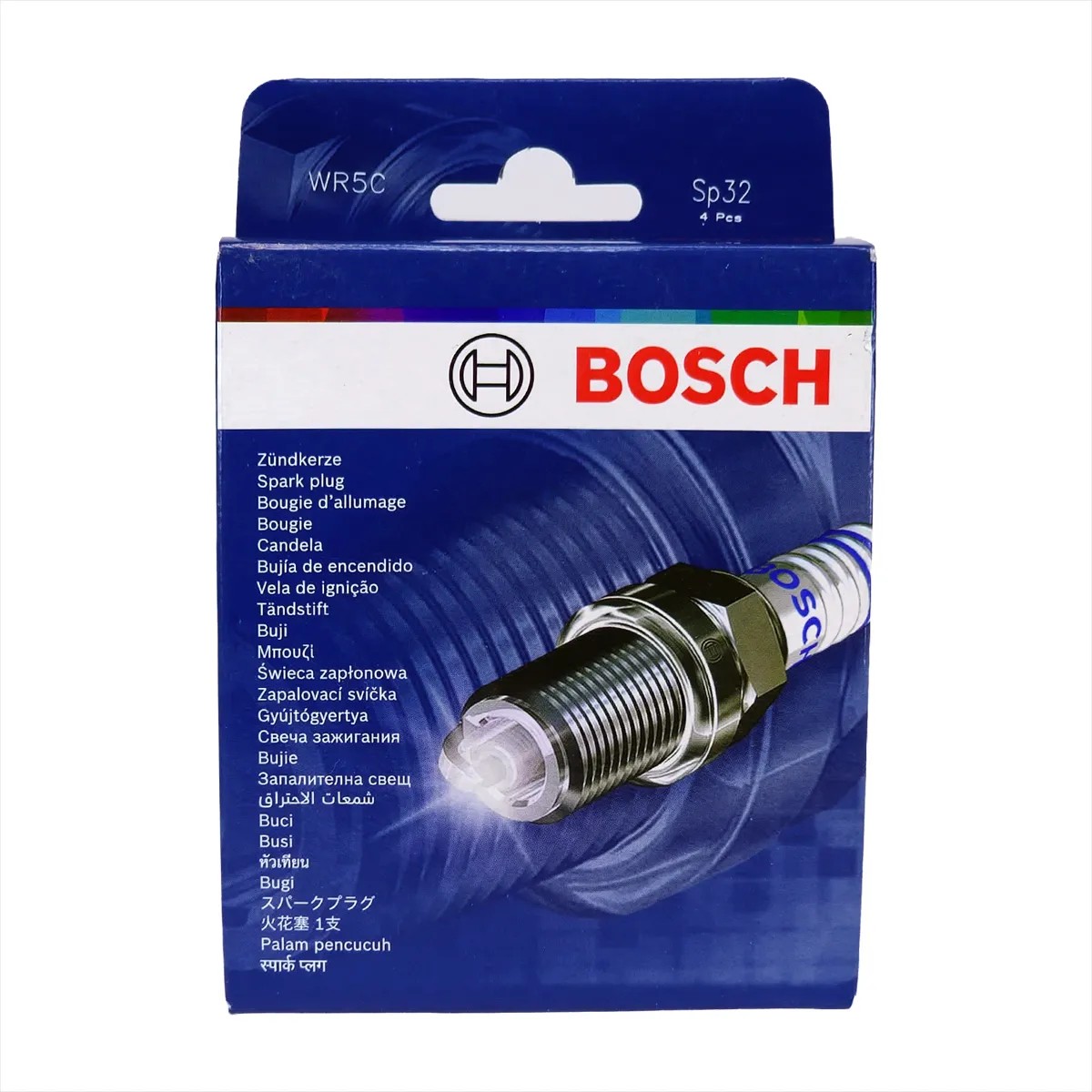 Kit 4 Vela de Ignição - Bosch - F 000 KE0 P32