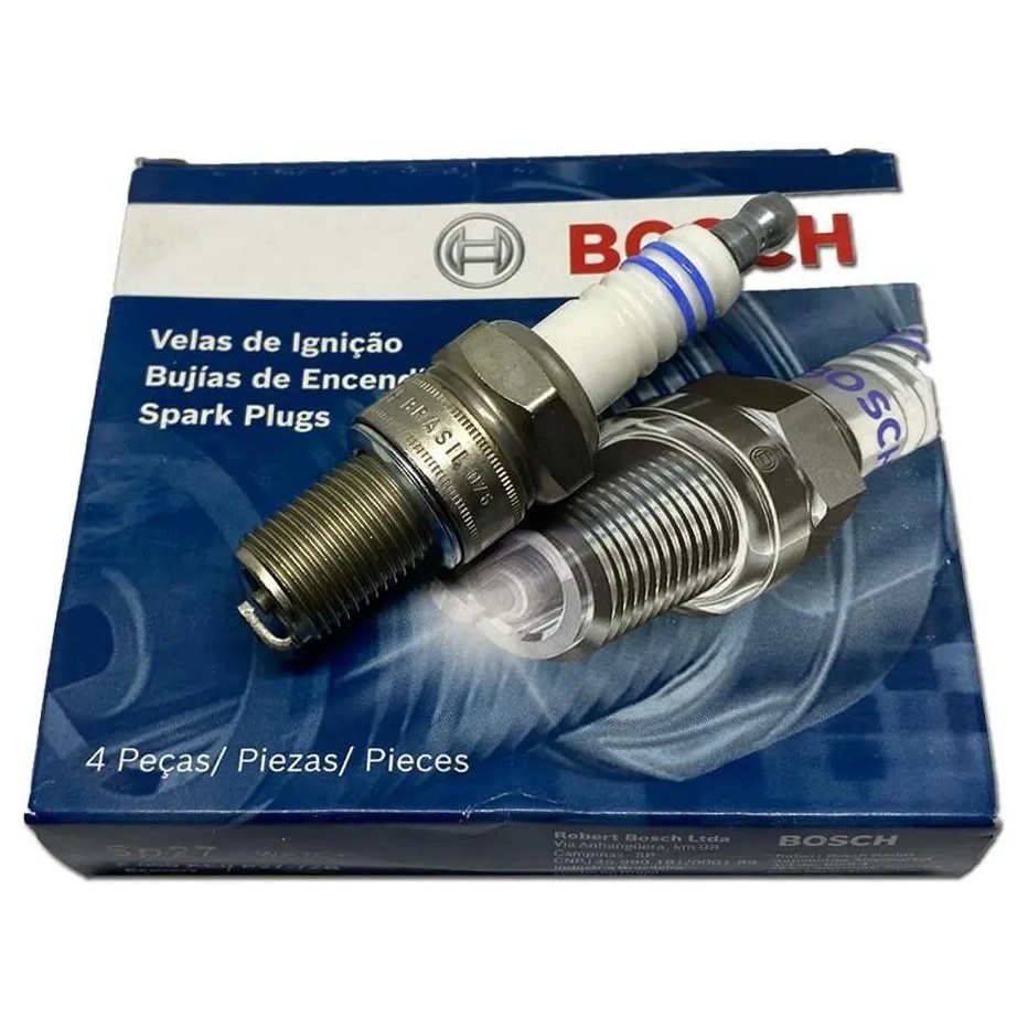 Kit 4 Vela de Ignição - Bosch - F 000 KE0 P27